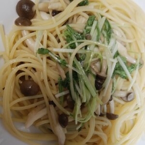 きのこのパスタ